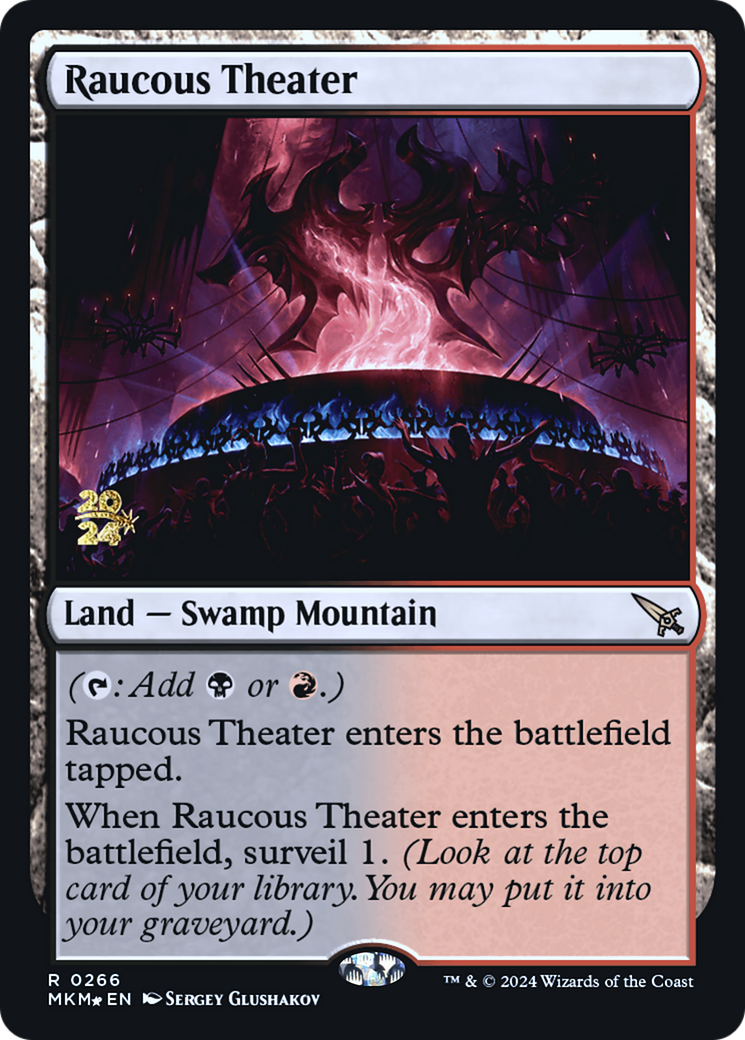 Raucous Theater [Murders at Karlov Manor Prerelease Promos] | Galaxy Games LLC