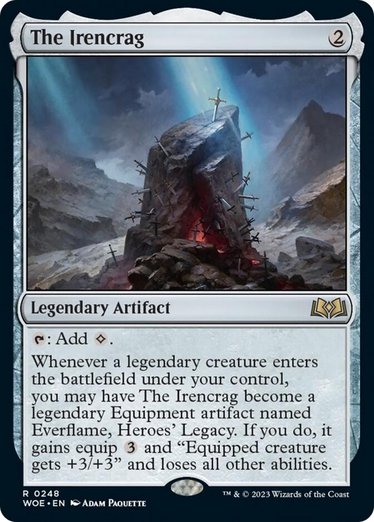 The Irencrag [Wilds of Eldraine] | Galaxy Games LLC