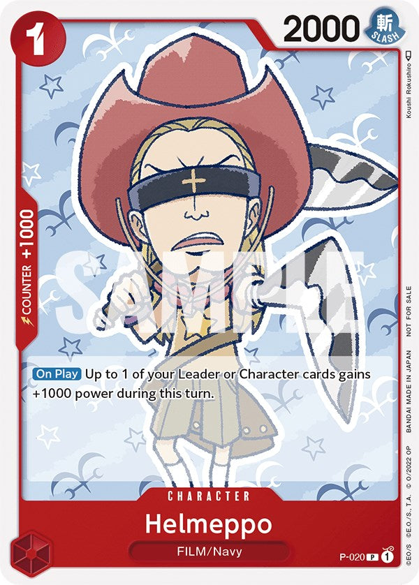 Helmeppo (One Piece Film Red) [One Piece Promotion Cards] | Galaxy Games LLC