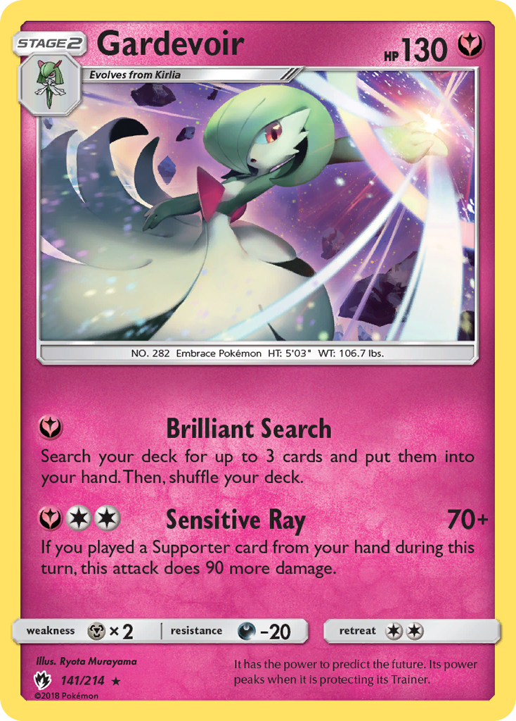 Gardevoir (141/214) [Sun & Moon: Lost Thunder] | Galaxy Games LLC