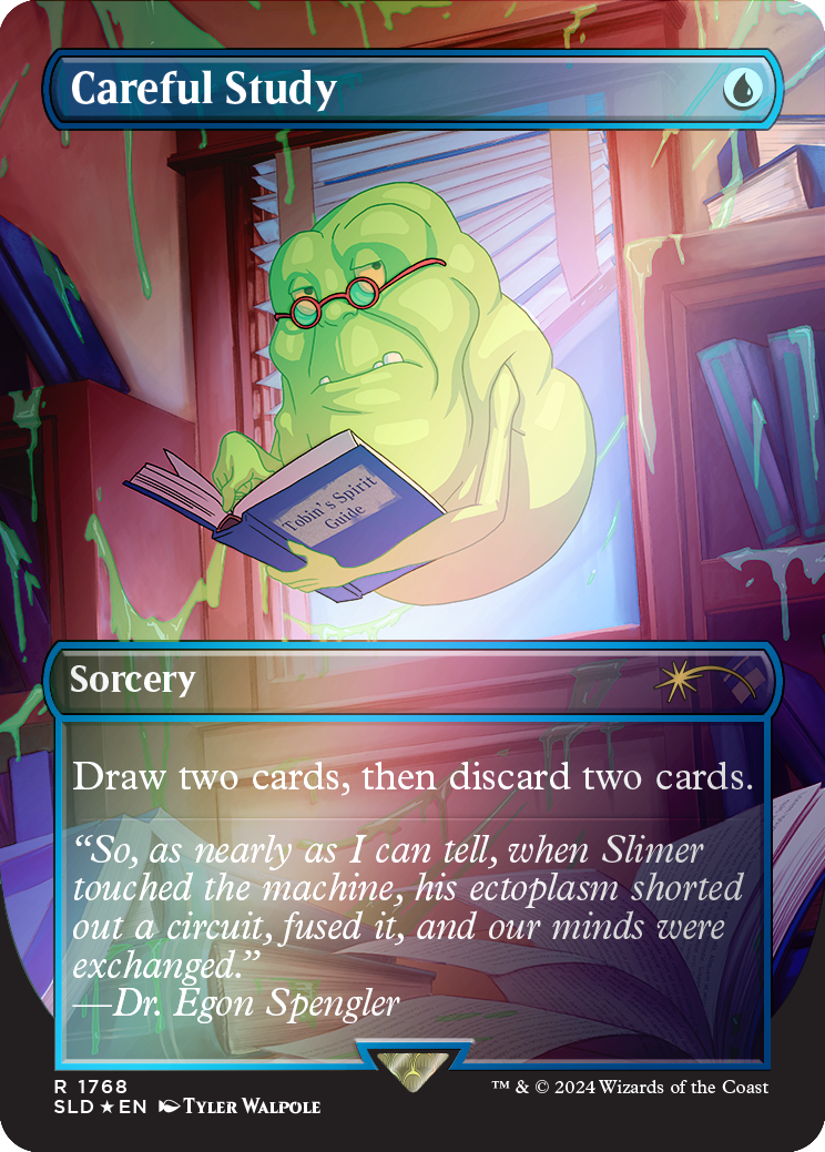 Careful Study (Rainbow Foil) [Secret Lair Drop Series] | Galaxy Games LLC