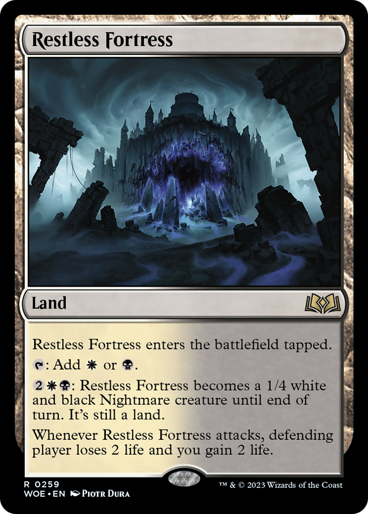 Restless Fortress [Wilds of Eldraine] | Galaxy Games LLC