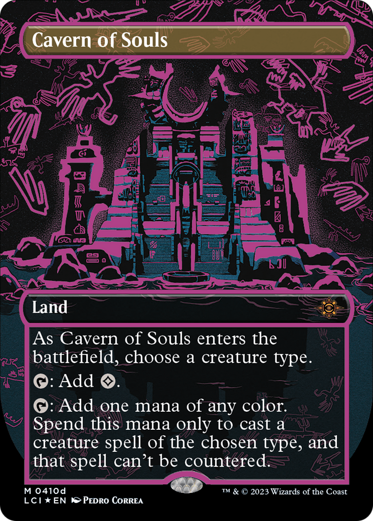 Cavern of Souls (0410d) (Borderless) [The Lost Caverns of Ixalan] | Galaxy Games LLC