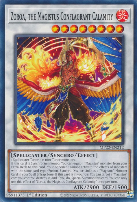 Zoroa, the Magistus Conflagrant Calamity [MP22-EN212] Common | Galaxy Games LLC