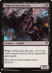 Wight of Precinct Six [Mystery Booster] | Galaxy Games LLC