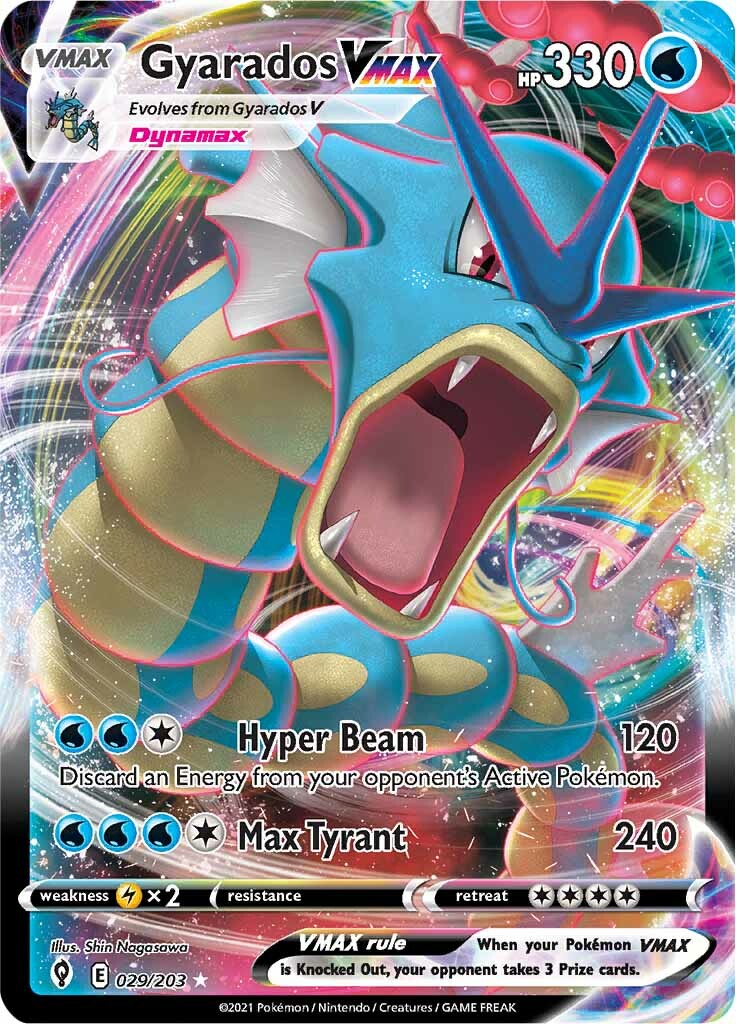 Gyarados VMAX (029/203) [Sword & Shield: Evolving Skies] | Galaxy Games LLC