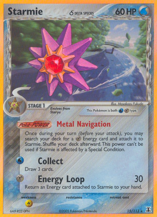 Starmie (15/113) (Delta Species) [EX: Delta Species] | Galaxy Games LLC