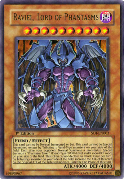 rare football card prices Raviel, Lord of Phantasms [SOI-EN003] Ultra Rare – Galaxy Games LLC