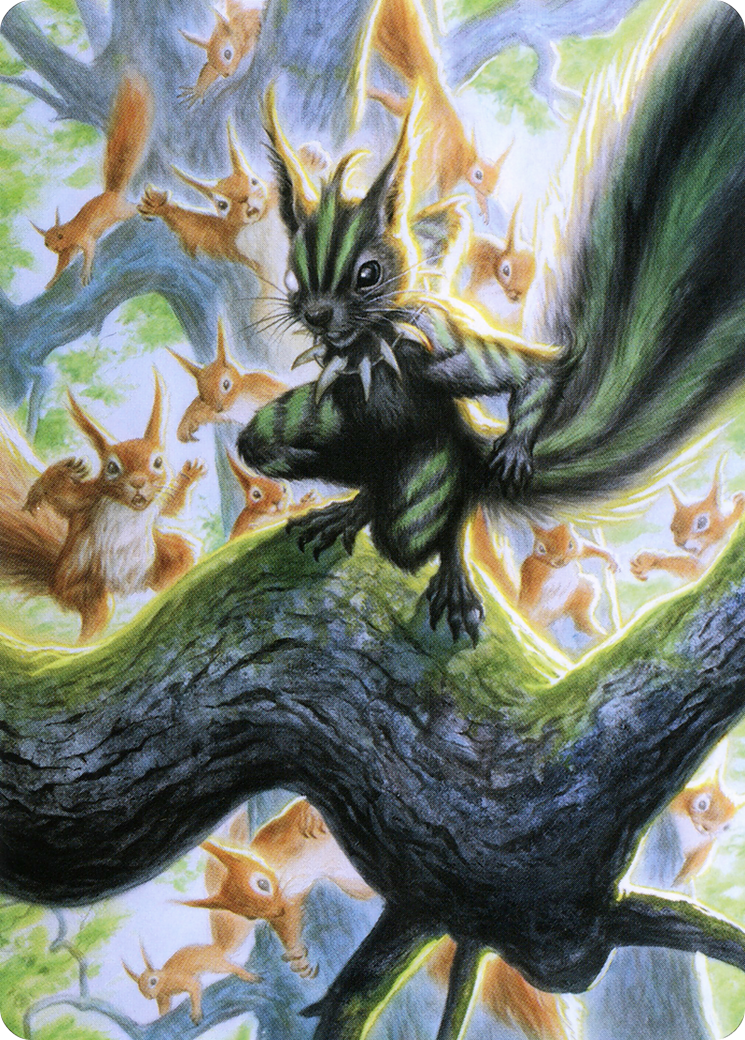 Chatterfang, Squirrel General Art Card (67) [Modern Horizons 2 Art Series] | Galaxy Games LLC