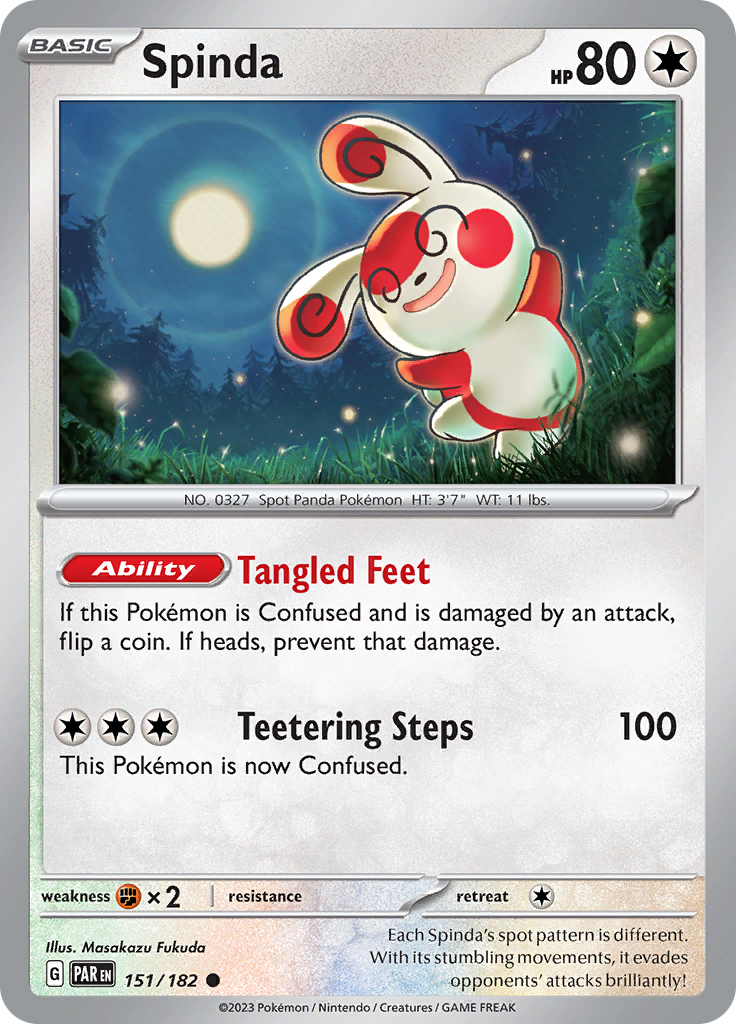 Spinda (151/182) [Scarlet & Violet: Paradox Rift] | Galaxy Games LLC