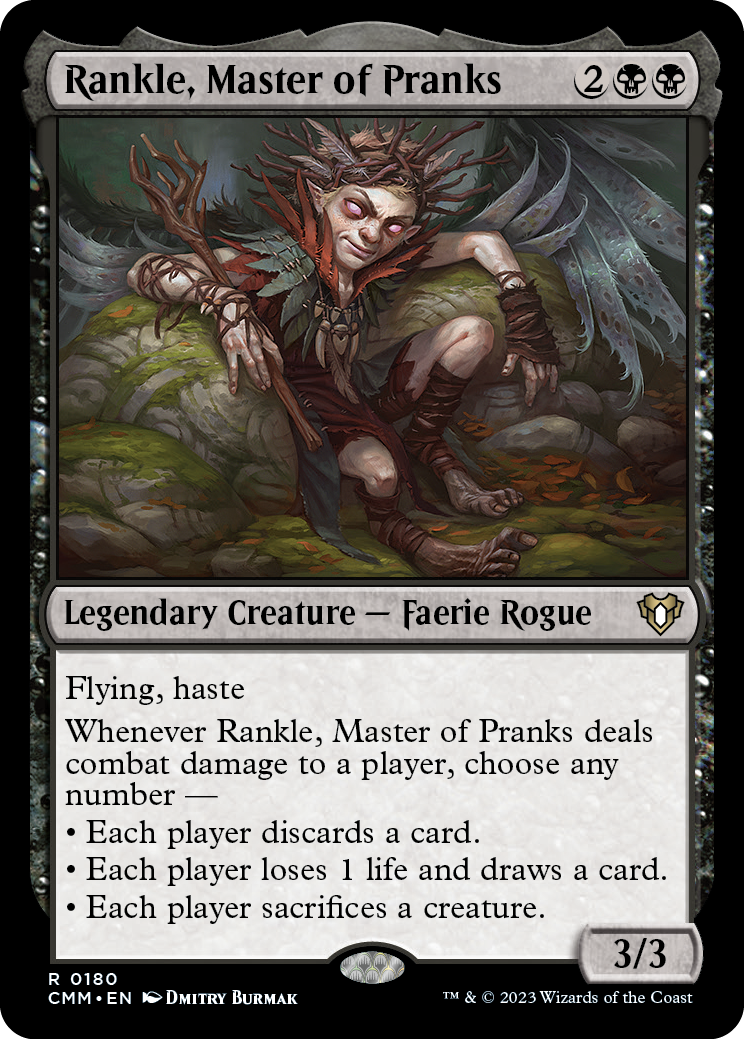 Rankle, Master of Pranks [Commander Masters] | Galaxy Games LLC