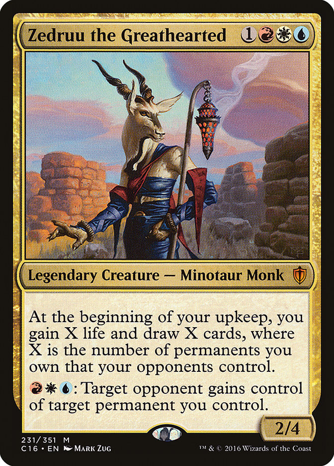 Zedruu the Greathearted [Commander 2016] | Galaxy Games LLC