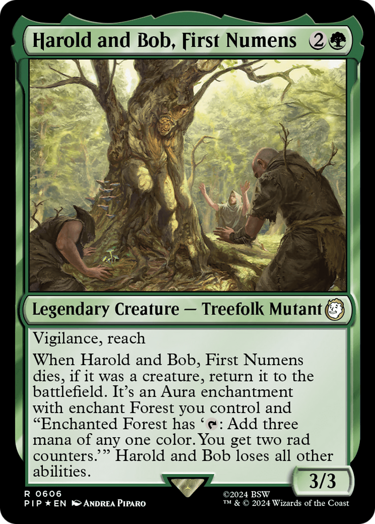 Harold and Bob, First Numens (Surge Foil) [Fallout] | Galaxy Games LLC