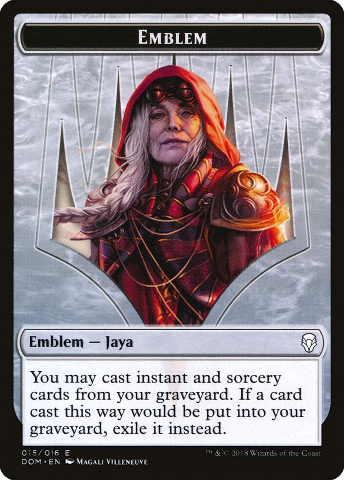 Jaya Ballard Emblem [Dominaria Tokens] | Galaxy Games LLC