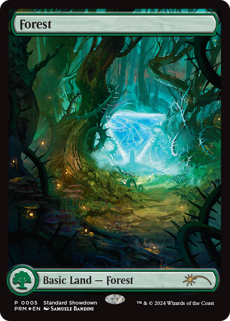 Forest (Standard Showdown) [Murders at Karlov Manor Promos] | Galaxy Games LLC