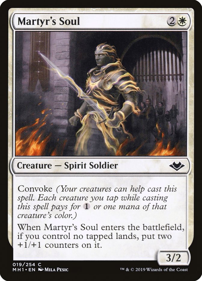 Martyr's Soul [Modern Horizons] | Galaxy Games LLC