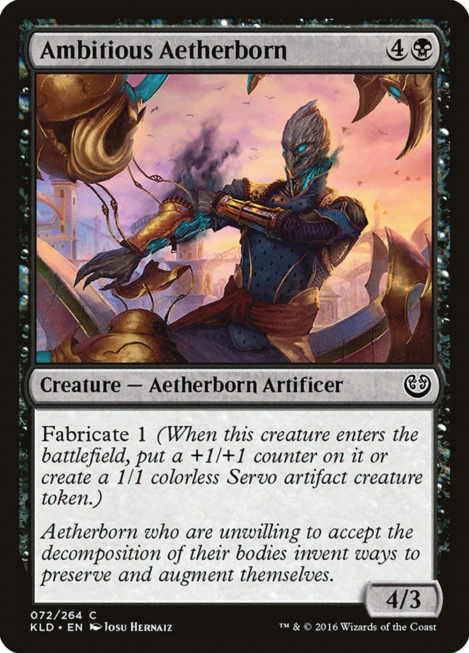 Ambitious Aetherborn [Kaladesh] | Galaxy Games LLC