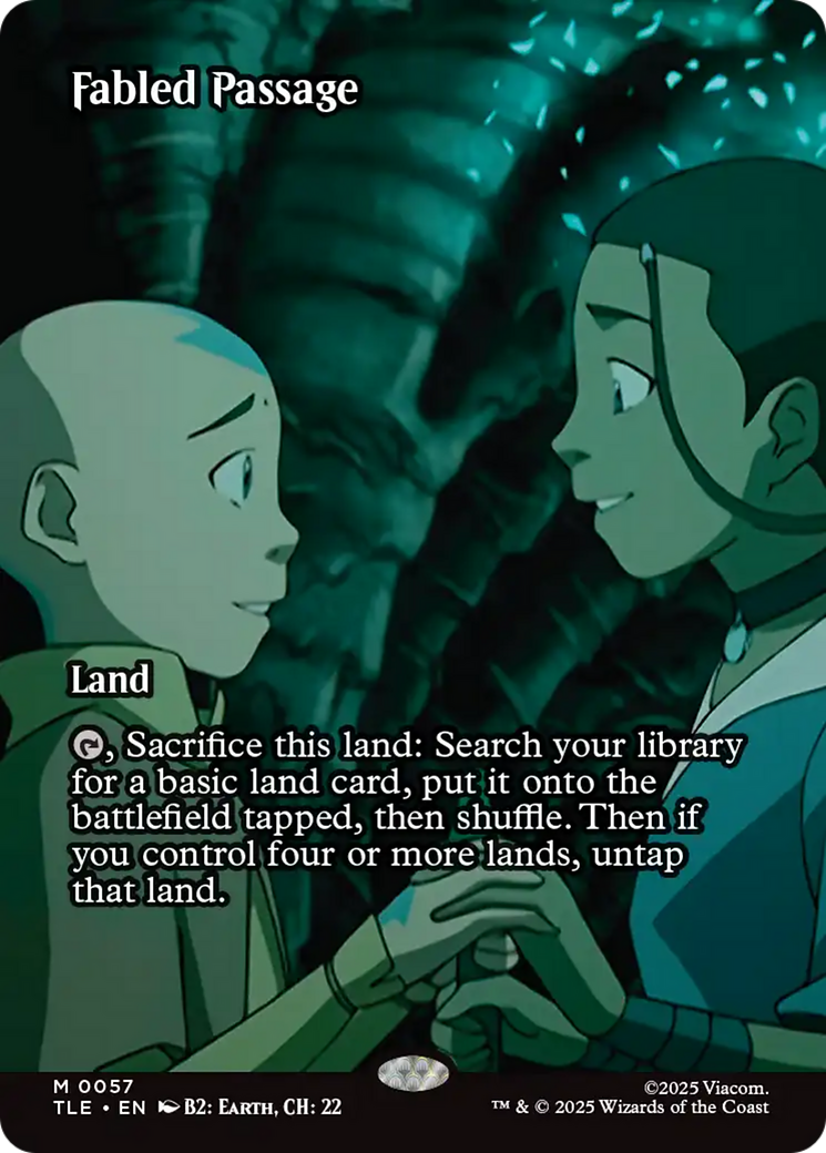 Fabled Passage (Borderless) [Avatar: The Last Airbender: Eternal-Legal] | Galaxy Games LLC