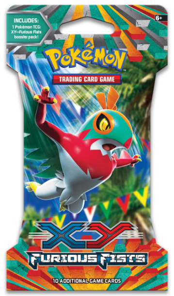 XY: Furious Fists - Sleeved Booster Pack | Galaxy Games LLC