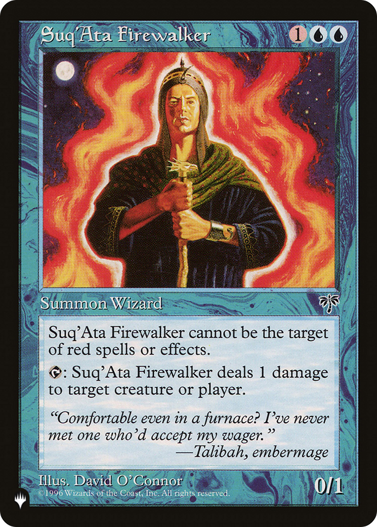 Suq'Ata Firewalker [The List] | Galaxy Games LLC