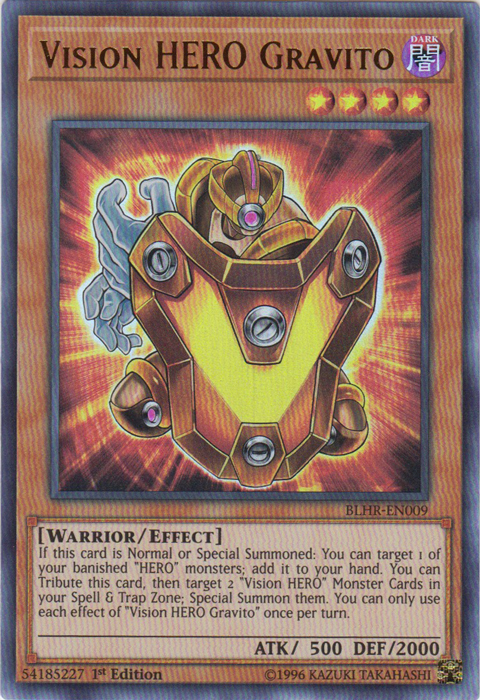 Vision Hero Gravito [BLHR-EN009] Ultra Rare | Galaxy Games LLC