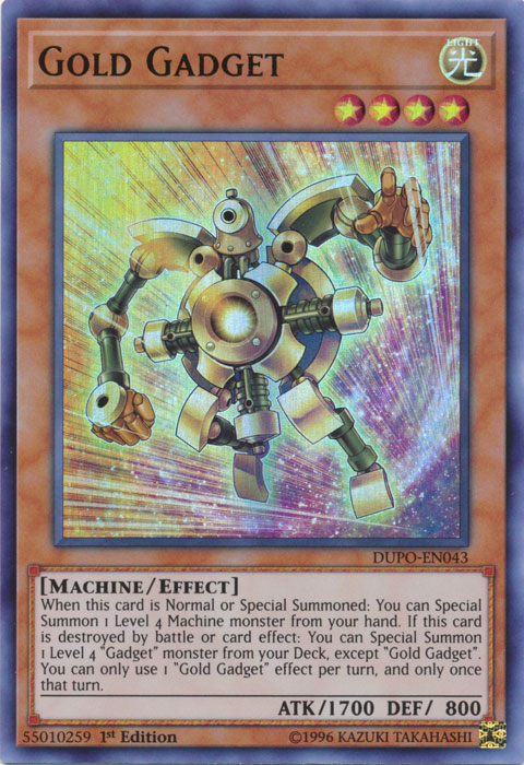 Gold Gadget [DUPO-EN043] Ultra Rare | Galaxy Games LLC
