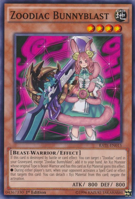 Zoodiac Bunnyblast [RATE-EN015] Common | Galaxy Games LLC