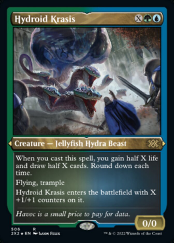 Hydroid Krasis (Foil Etched) [Double Masters 2022] | Galaxy Games LLC