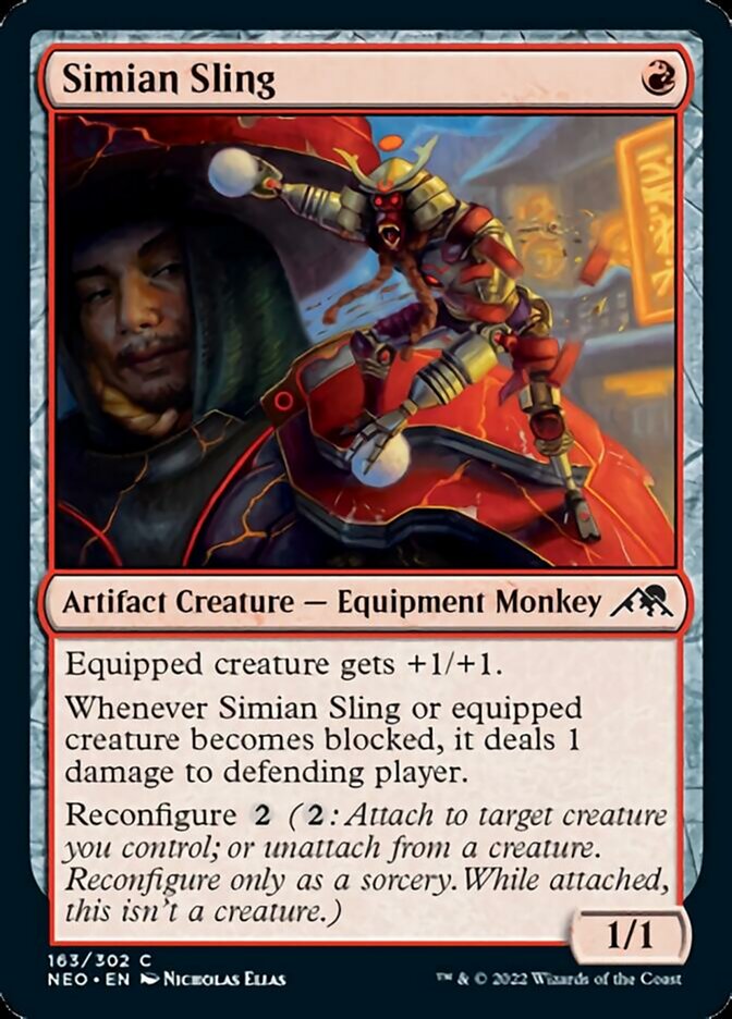 Simian Sling [Kamigawa: Neon Dynasty] | Galaxy Games LLC