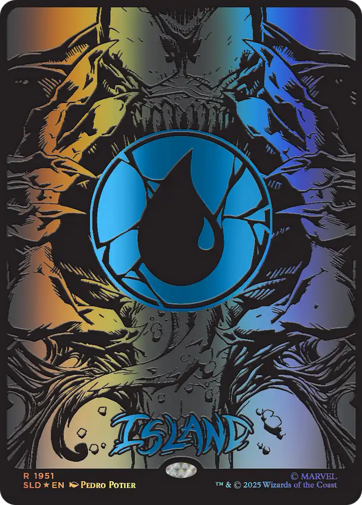 Island (1951) (Raised Foil) [Secret Lair Drop Series] | Galaxy Games LLC