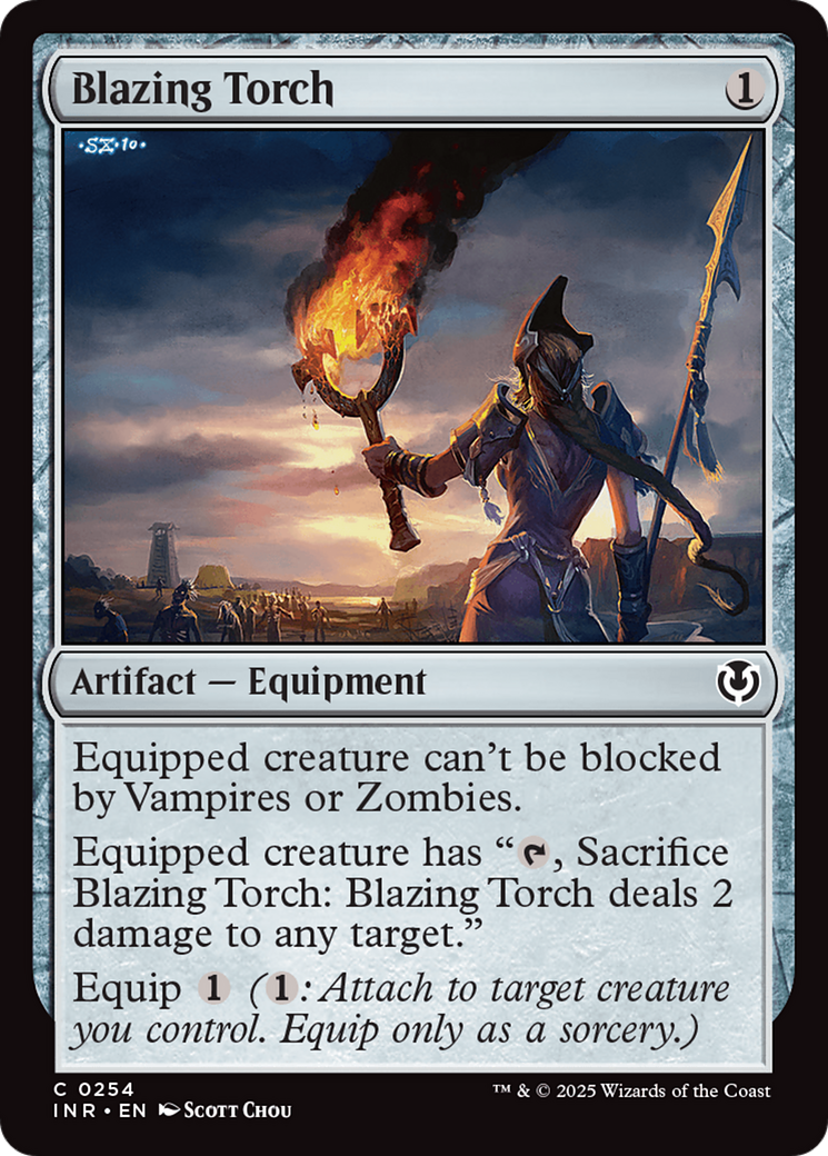 Blazing Torch [Innistrad Remastered] | Galaxy Games LLC