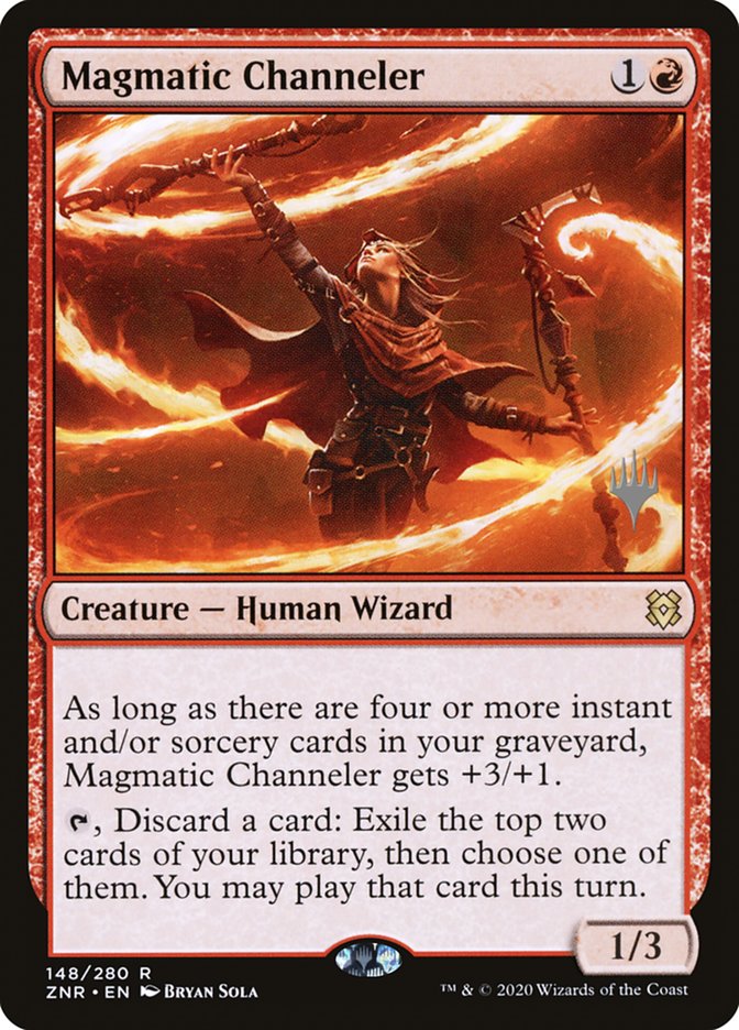 Magmatic Channeler (Promo Pack) [Zendikar Rising Promos] | Galaxy Games LLC
