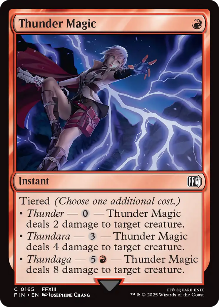 Thunder Magic [FINAL FANTASY] | Galaxy Games LLC
