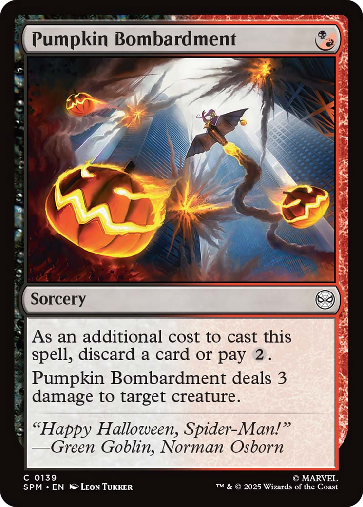 Pumpkin Bombardment [Marvel's Spider-Man] | Galaxy Games LLC