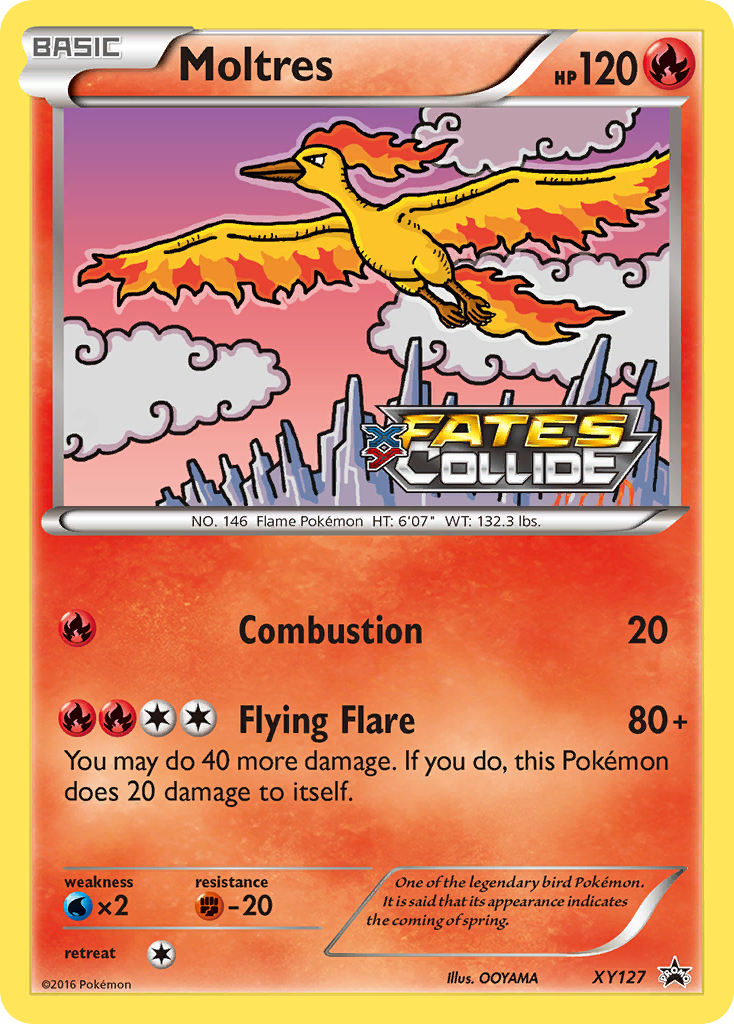 Moltres (XY127) [XY: Black Star Promos] | Galaxy Games LLC