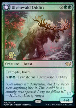 Ulvenwald Oddity // Ulvenwald Behemoth [Innistrad: Crimson Vow Prerelease Promos] | Galaxy Games LLC