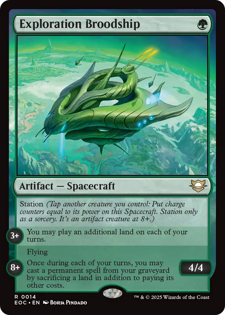 Exploration Broodship [Edge of Eternities Commander] | Galaxy Games LLC