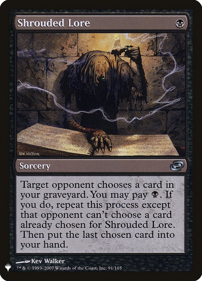 Shrouded Lore [Mystery Booster] | Galaxy Games LLC