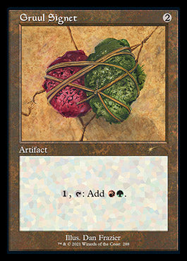 Gruul Signet (Retro) [Secret Lair Drop Series] | Galaxy Games LLC