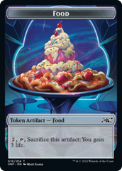 Squirrel // Food (010) Double-Sided Token [Unfinity Tokens] | Galaxy Games LLC