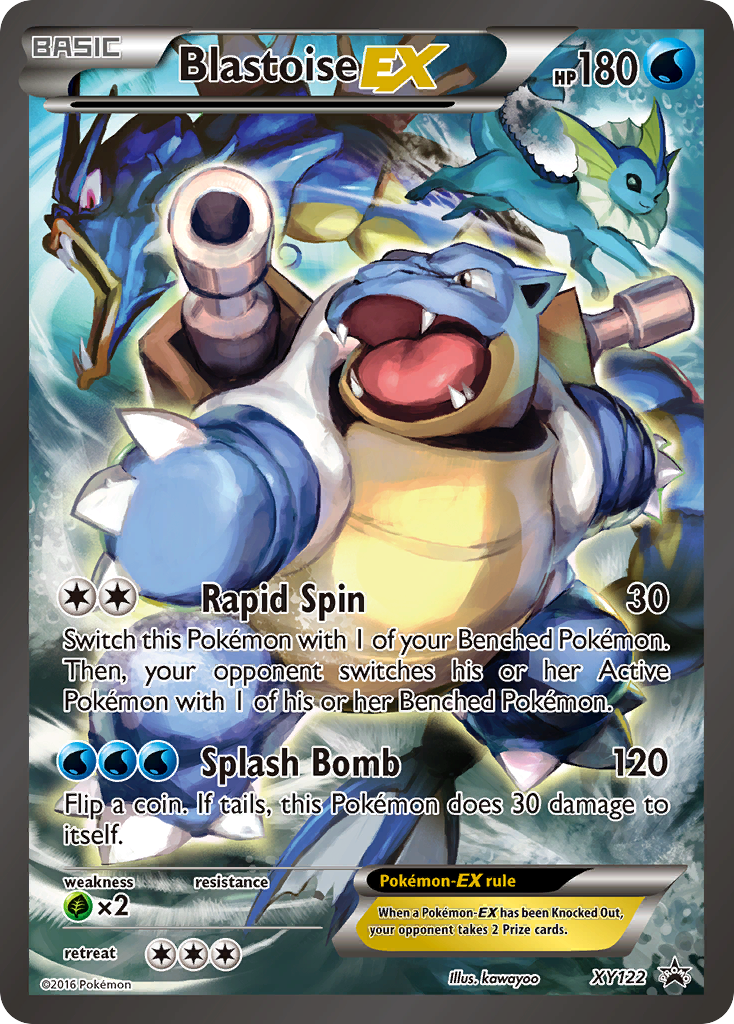 Blastoise EX (XY122) [XY: Black Star Promos] | Galaxy Games LLC