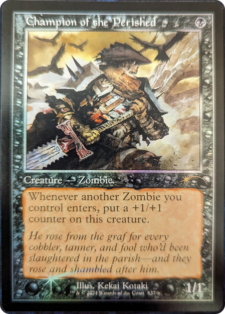 Champion of the Perished (Retro Frame) [Secret Lair Drop Series] | Galaxy Games LLC