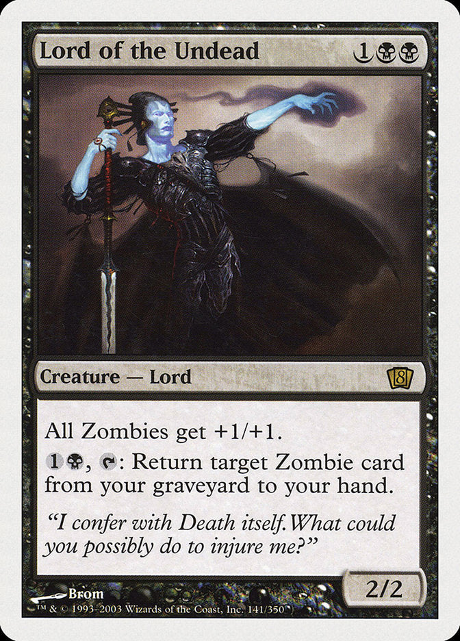 Lord of the Undead (8th Edition) [Oversize Cards] | Galaxy Games LLC