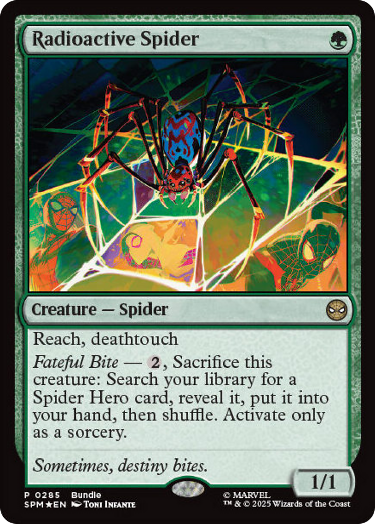 Radioactive Spider [Marvel's Spider-Man Promos] | Galaxy Games LLC
