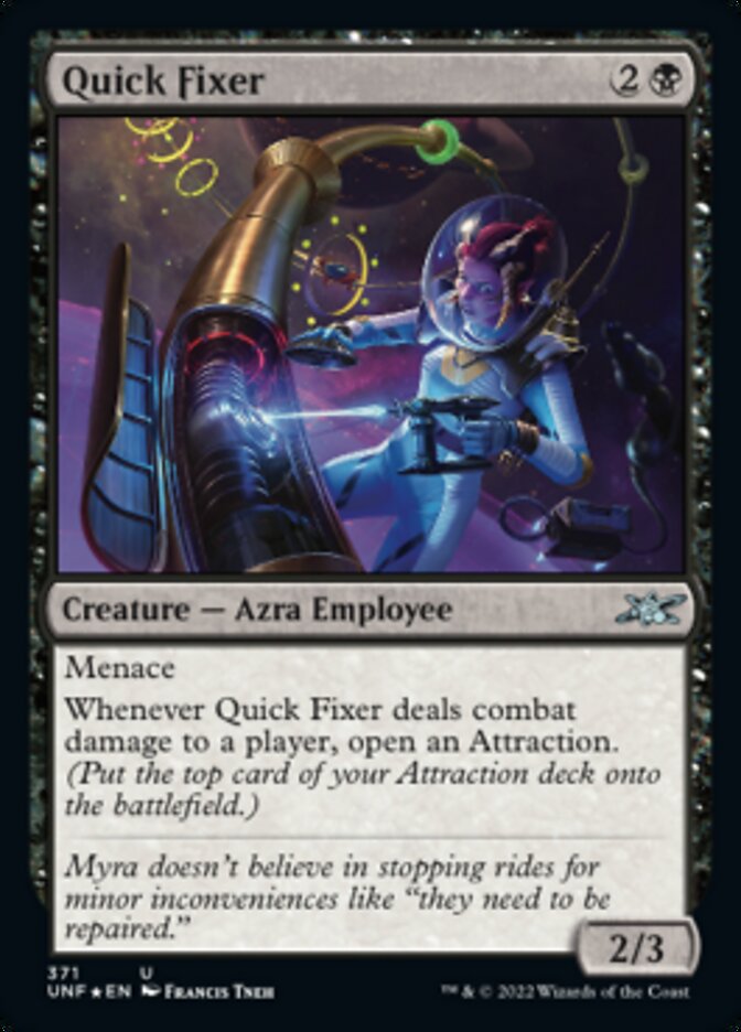 Quick Fixer (Galaxy Foil) [Unfinity] | Galaxy Games LLC