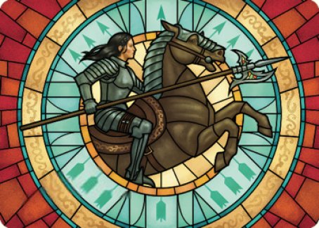 Tori D'Avenant, Fury Rider Art Card [Dominaria United Art Series] | Galaxy Games LLC