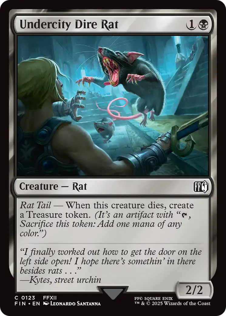 Undercity Dire Rat [FINAL FANTASY] | Galaxy Games LLC