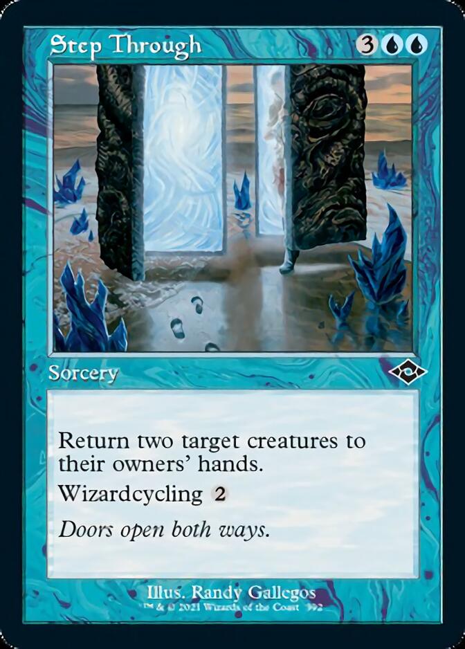 Step Through (Retro Foil Etched) [Modern Horizons 2] | Galaxy Games LLC