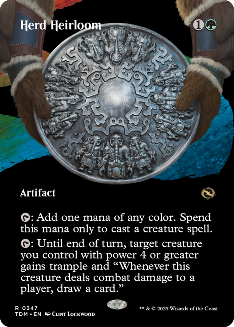 Herd Heirloom (Borderless) [Tarkir: Dragonstorm] | Galaxy Games LLC