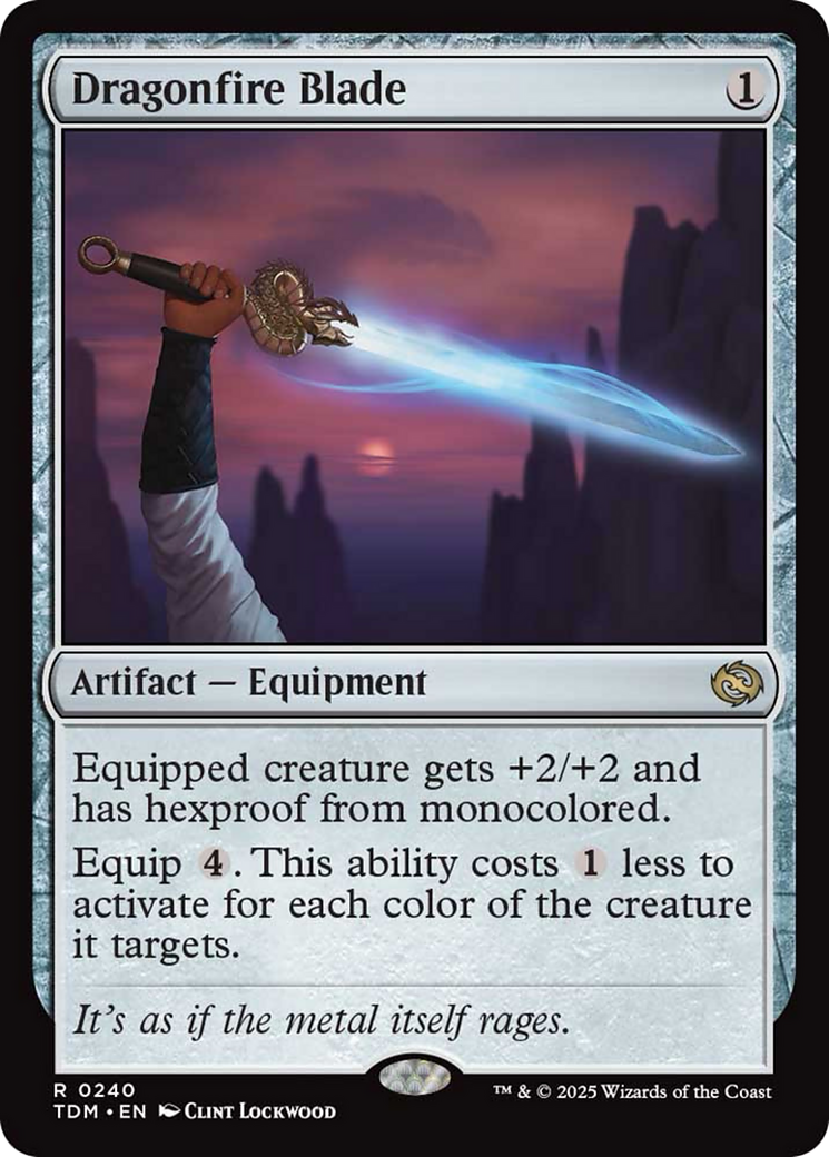 Dragonfire Blade [Tarkir: Dragonstorm] | Galaxy Games LLC